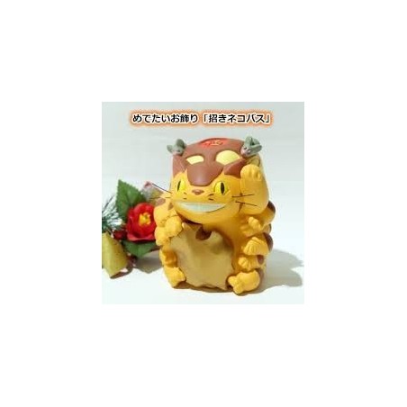 STATUE PORTE-BONHEUR CHATBUS - MON VOISIN TOTORO STATUE PORTE-BONHEUR CHATBUS - MON VOISIN TOTORO