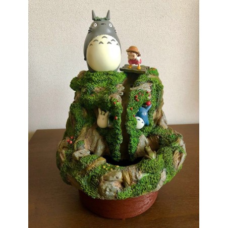 Décoration - Diorama Totoro & Mei Jouent Dans La Rivière - Mon Voisin Totoro