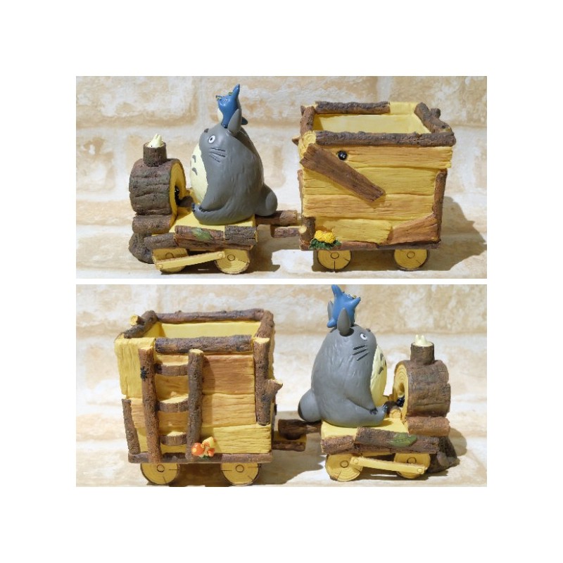 Décoration - Pot de Fleur Totoro Train - Mon Voisin Totoro