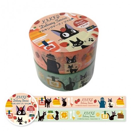 Small equipment - MASKING TAPE SET KIKI JAM PATTERN - KIKI'S DELIVERY SERVICE