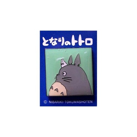 Pins - Pins Totoro Gris et Blanc de Profil - Mon Voisin Totoro