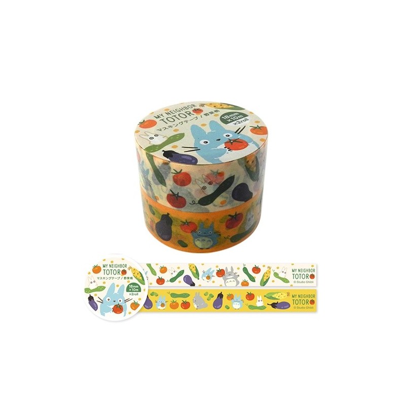 Petit matériel - MASKING TAPE LÉGUMES – MON VOISIN TOTORO