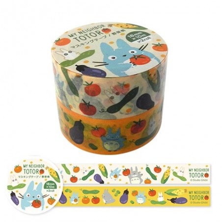 Petit matériel - MASKING TAPE LÉGUMES – MON VOISIN TOTORO