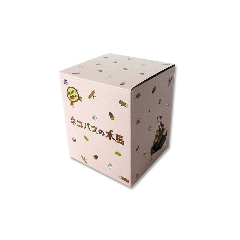 Statues - Mini Figure Mei And Catbus Wooden House - My Neighbor Totoro