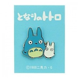 Pins - Alfileres Totoro Azul y Blanco - Mi vecino Totoro