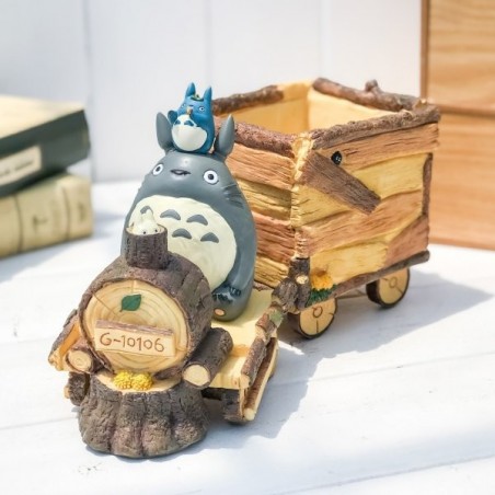 Décoration - Pot De Fleur Totoro Train - Mon Voisin Totoro