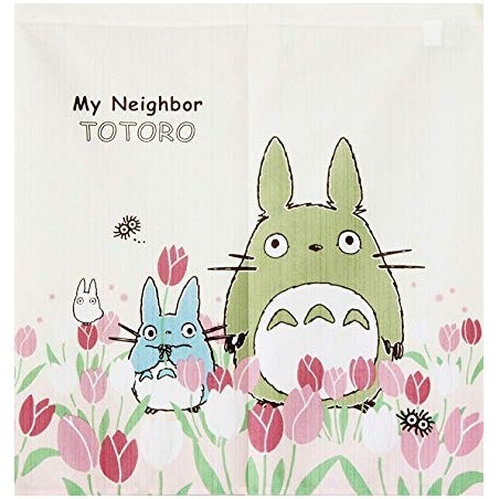 Rideaux - Rideaux Totoro Tulipes - Mon Voisin Totoro