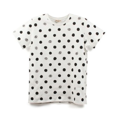 Outfits - T-SHIRTS TOTORO NOIRAUDES DOTS BLANC M (FEMME) - MON VOISIN TOTORO