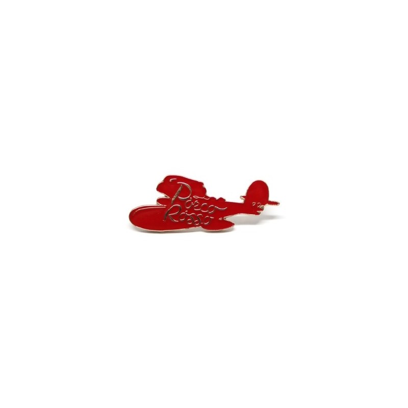 Pins - Red Pins Hydraplane - Porco Rosso