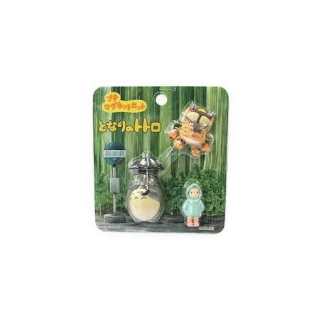 Magnets - SET MAGNET TOTORO UNDER THE RAIN - MY NEIGHBOR TOTORO (28157)