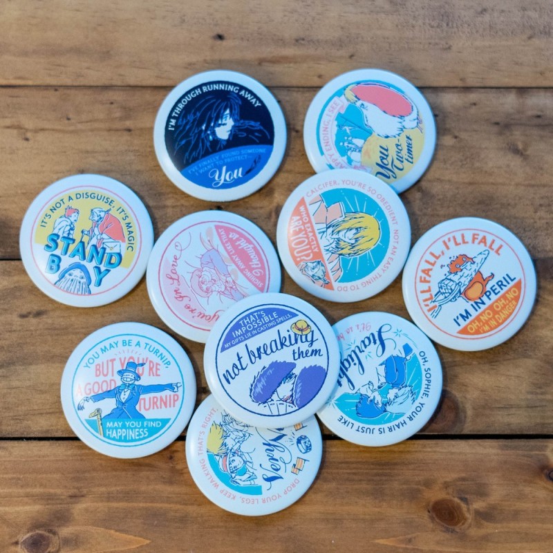 Chapas - Insignia misteriosa vintage - El castillo andante