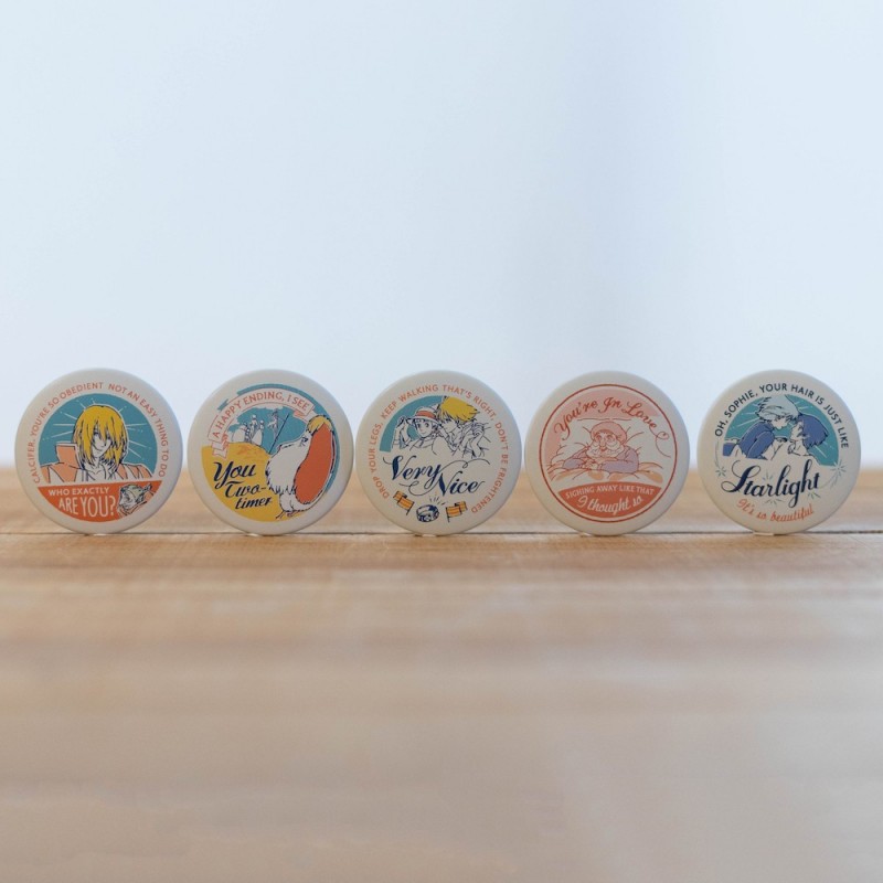 Chapas - Insignia misteriosa vintage - El castillo andante