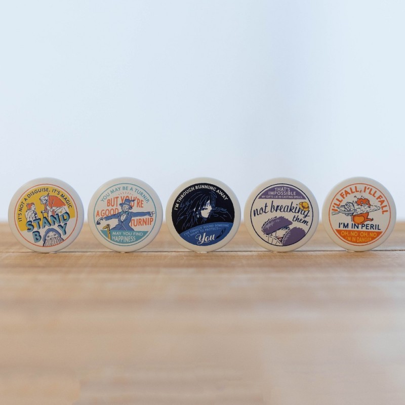 Badges - Badge Collection 10 PCS - Howl's Moving Castle