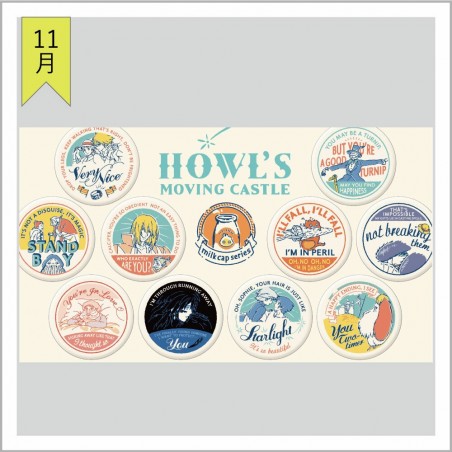 Badges - Badge Collection 10 PCS - Howl's Moving Castle