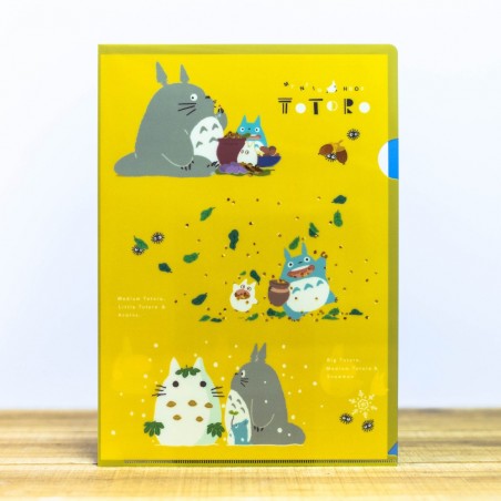 CHEMISE PLASTIQUE A4 TOTORO SAISONS – MON VOISIN TOTORO