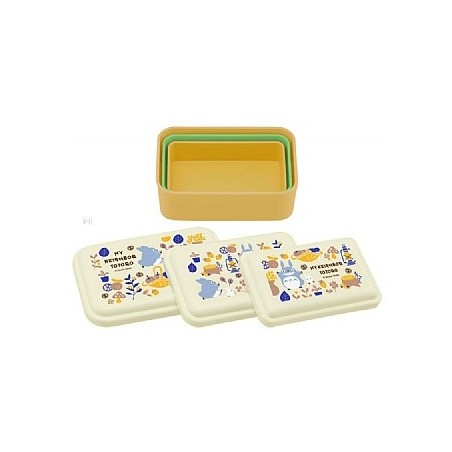 BENTO 3 PARTIES OVALES FRUITS ET LEGUMES – MON VOISIN TOTORO