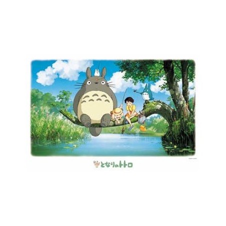 Puzzle - TOTORO PUZZLE - 1000P - WILL TOTORO CATCH A FISH